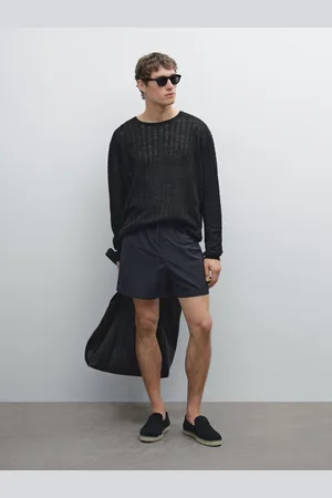 Massimo Dutti Bañador Liso Short Fit