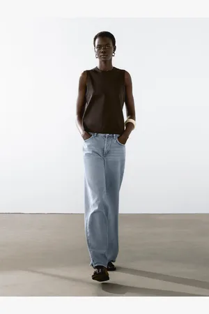 Massimo Dutti Camiseta Sin Mangas 100% Algodón