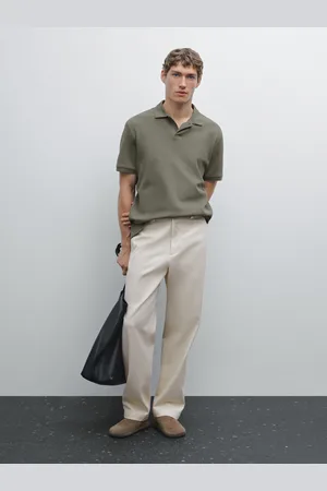 Massimo Dutti Polo Manga Corta Micro Estructura