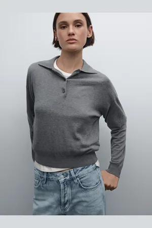 Massimo Dutti Jeans Wide Leg Tiro Medio