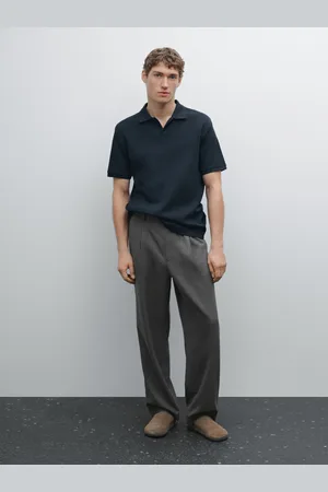 Massimo Dutti Polo Manga Corta Micro Estructura
