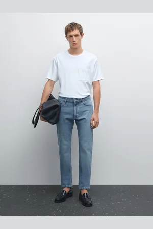 Massimo Dutti Jeans Slim Fit Mezcla Algodón