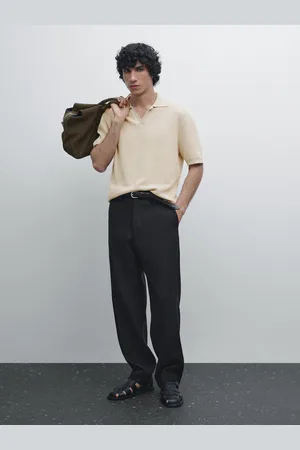 Massimo Dutti Jersey Polo Contraste 100% Algodón