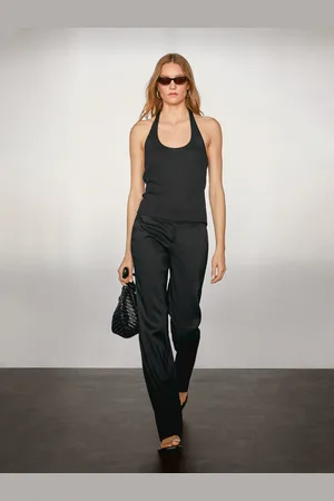 Massimo Dutti Top Halter Canalé