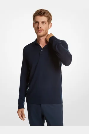 Michael Kors MKJersey tipo polo de lana merino - - Michael Kors