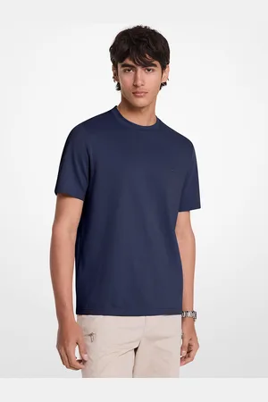 Michael Kors MKCamiseta de piqué de mezcla de algodón - - Michael Kors