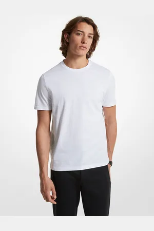 Michael Kors MKCamiseta de algodón con estampado de logotipo - - Michael Kors