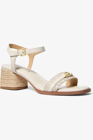 Michael Kors MKSandalia de piel Mandy con logotipo - - Michael Kors