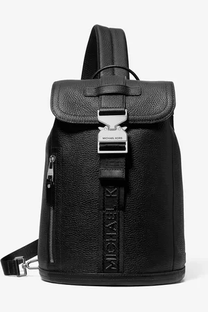 Michael Kors MKRiñonera bandolera Hudson tipo paracaidista de piel - - Michael Kors
