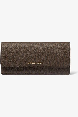 Michael Kors MKCartera Jet Set grande con logotipo y cierre delantero con botón a presión - - Michael Kors