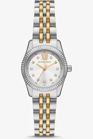Michael Kors MKReloj Lexington petite en dos tonos con incrustaciones - - Michael Kors