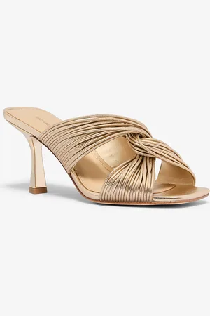 Michael Kors MKSandalia tipo mule Alessia metalizada - - Michael Kors