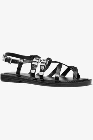 Michael Kors MKSandalia Darrington de piel cuarteada - - Michael Kors