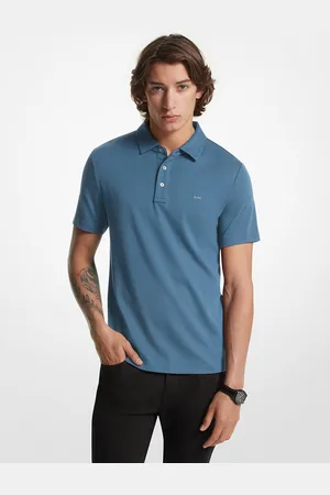 Michael Kors MKPolo de algodón con logotipo bordado - - Michael Kors