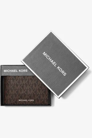 Michael Kors MKBilletera Harrison con compartimento para el DNI y logotipo - - Michael Kors