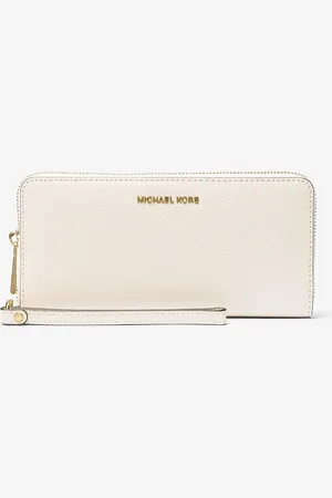 Michael Kors MKCartera continental Jet Set Travel grande de piel granulada - - Michael Kors