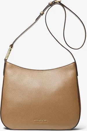 Michael Kors MKBandolera Kensington grande de piel granulada - - Michael Kors