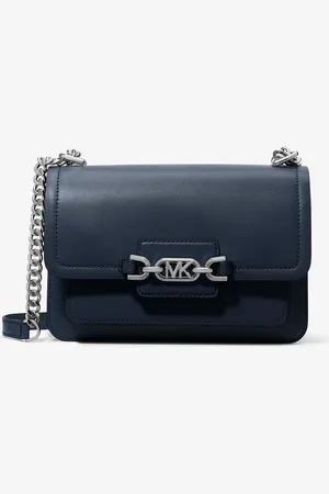 Michael Kors MKBolso de hombro Heather grande de piel - - Michael Kors