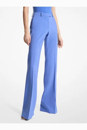 Michael Kors MKPantalón Haylee de campana de crepé granulado elástico - - Michael Kors