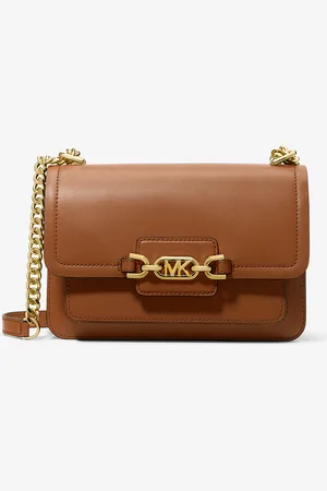 Michael Kors MKBolso de hombro Heather grande de piel - - Michael Kors