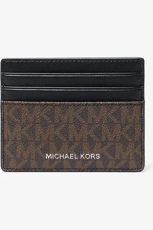 Michael Kors MKTarjetero Greyson grande con logotipos - - Michael Kors