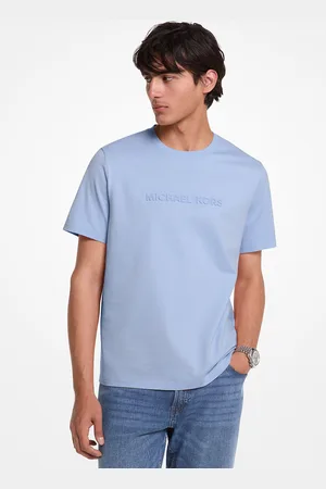 Michael Kors MKCamiseta de algodón con logotipo bordado - - Michael Kors