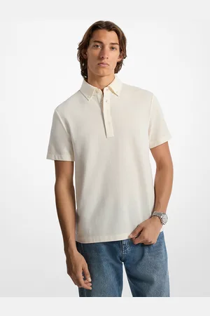 Michael Kors MKCamisa Oxford de piqué de mezcla de algodón - - Michael Kors