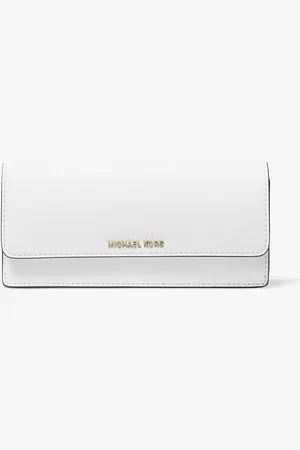Michael Kors MKCartera Jet Set grande de piel saffiano con cierre delantero con botón a presión - - Michael Kors