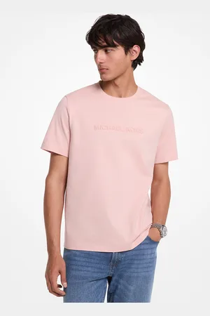 Michael Kors MKCamiseta de algodón con logotipo bordado - - Michael Kors