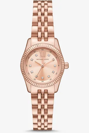 Michael Kors MKReloj Lexington petite en tono rosa con incrustaciones - Rosa - Michael Kors