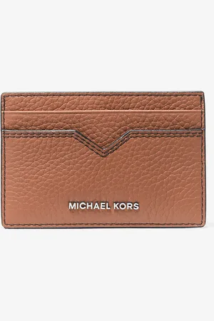 Michael Kors MKTarjetero Hudson de piel granulada - - Michael Kors