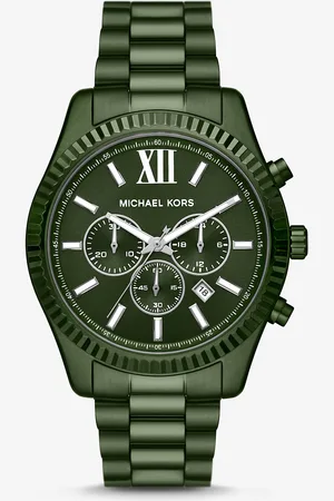 Michael Kors MKReloj Lexington oversize en tono verde - Verde - Michael Kors