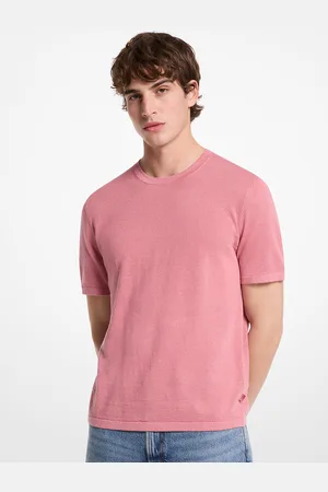 Michael Kors MKCamiseta de lino y algodón - - Michael Kors