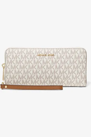 Michael Kors MKCartera continental grande con logotipo - - Michael Kors