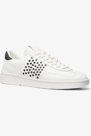 Michael Kors MKZapatilla Wilton de piel con ojales - - Michael Kors