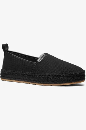 Michael Kors MKAlpargata Elias de lona de algodón sin cordones - - Michael Kors