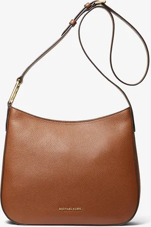 Michael Kors MKBandolera Kensington grande de piel granulada - - Michael Kors