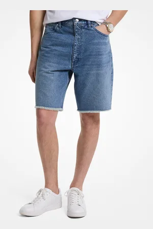 Michael Kors MKPantalón corto de denim deshilachado - - Michael Kors