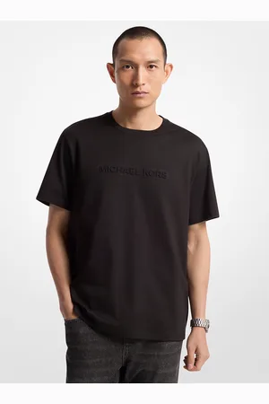 Michael Kors MKCamiseta de algodón con logotipo bordado - - Michael Kors
