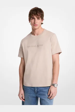 Michael Kors MKCamiseta de algodón con logotipo bordado - - Michael Kors