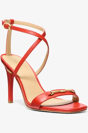 Michael Kors MKSandalia Lena de piel - - Michael Kors