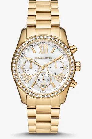 Michael Kors MKReloj Lexington en tono con incrustaciones - - Michael Kors