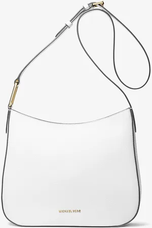 Michael Kors MKBandolera Kensington grande de piel granulada - - Michael Kors