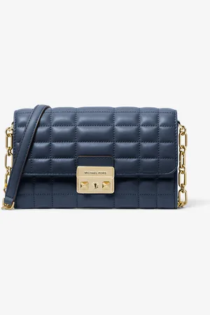 Michael Kors MKBandolera Tribeca grande transformable de piel - - Michael Kors