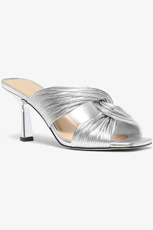 Michael Kors MKSandalia tipo mule Alessia metalizada - - Michael Kors