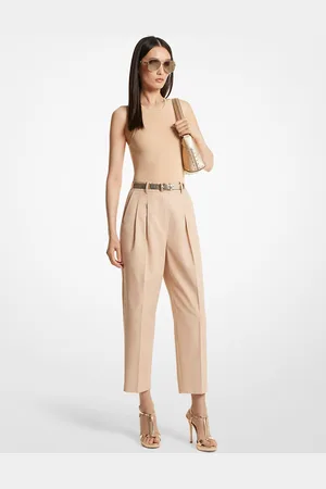 Michael Kors MKPantalón pesquero de sarga de mezcla de algodón - - Michael Kors