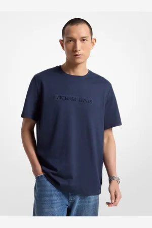 Michael Kors MKCamiseta de algodón con logotipo bordado - - Michael Kors