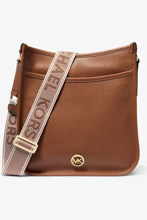 Michael Kors MKBolso messenger Luisa grande de piel granulada - - Michael Kors