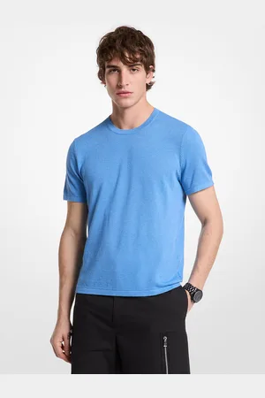 Michael Kors MKCamiseta de lino y algodón - - Michael Kors