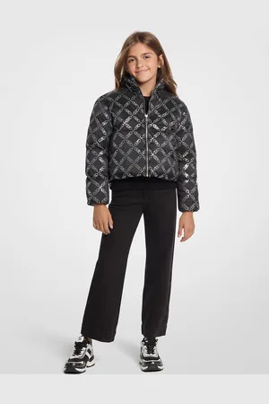 Michael Kors MKChaqueta acolchada con motivo de diamantes imperio - - Michael Kors